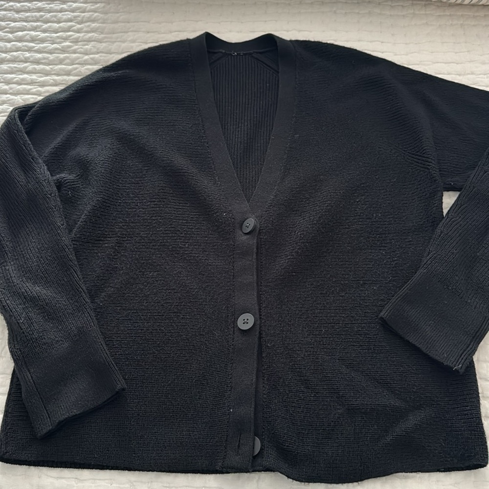 Lululemon Merino wool blend cardigan